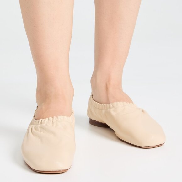 MANSUR GAVRIEL Dune Ruched Ballerina Flats size37 - Picture 10 of 12